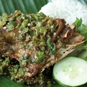 paket kompLit bebek ados sambel ijo 