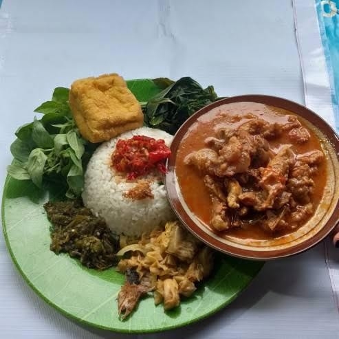 paket komplit gulai cincang