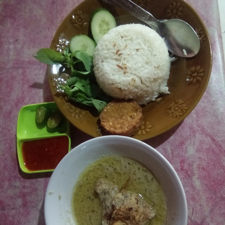 paket nasi opor Ayam