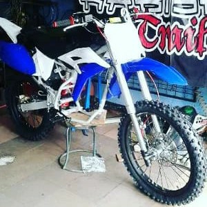 paket rangka bodyset yzf250 tanpa mesin kaki2 thailand