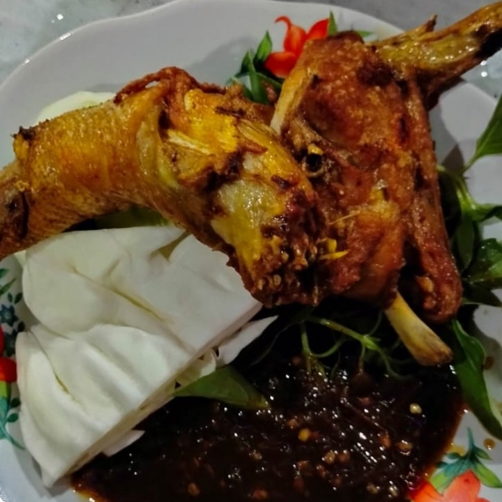 pecel lele nasi 2