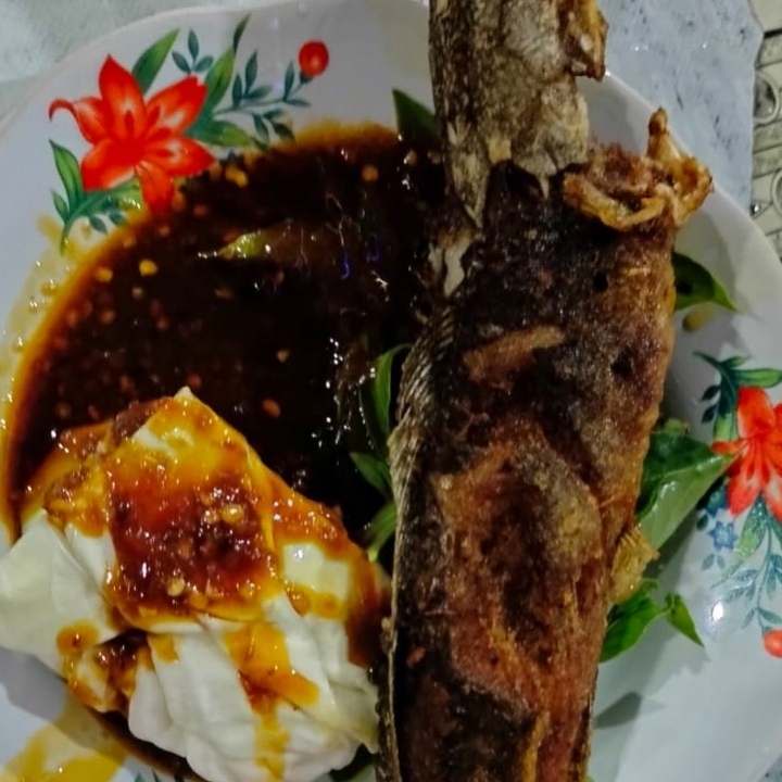 pecel lele nasi 4