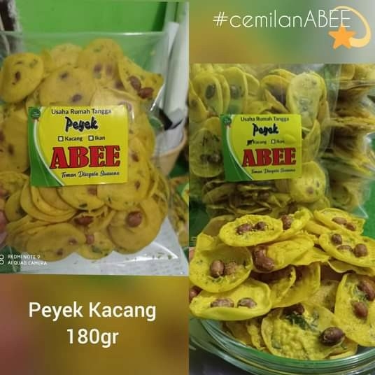 peyek kacang