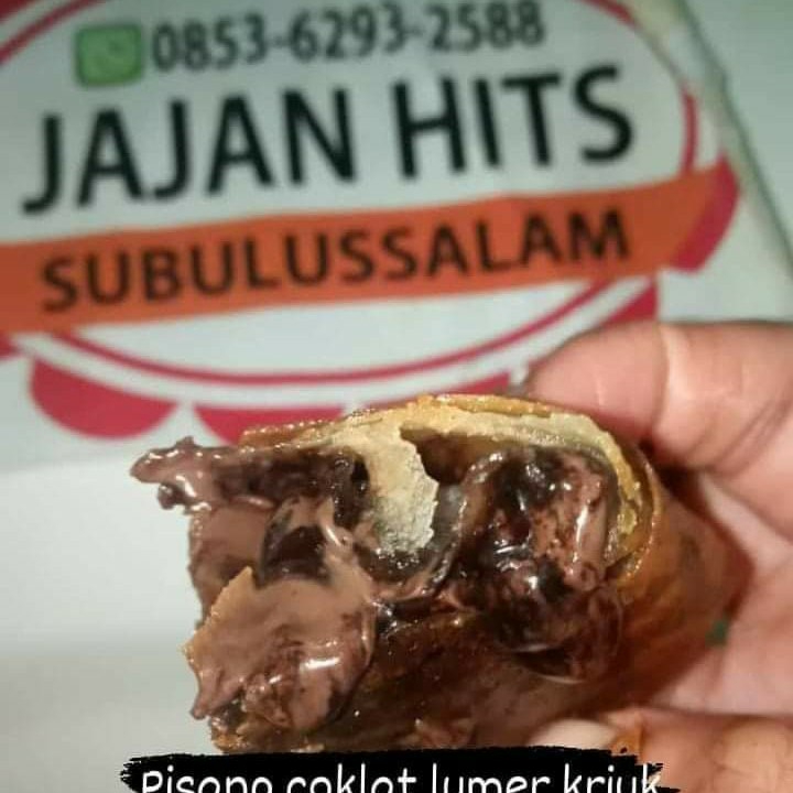 pisang coklat lumer  isi 10 frozen