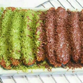 pisang krispy matcha