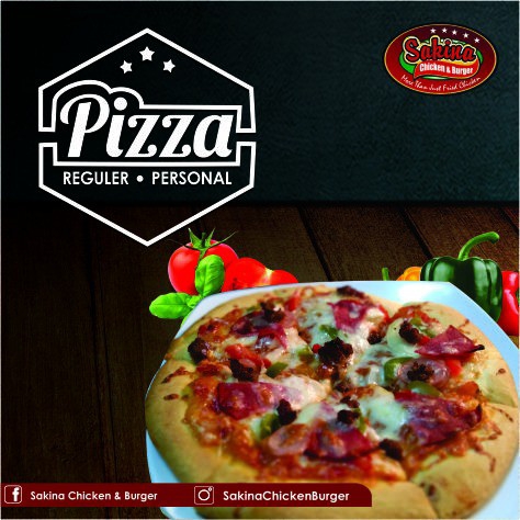 pizza reguler ukuran 6 potong