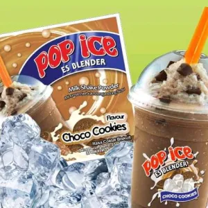 pop ice coklat