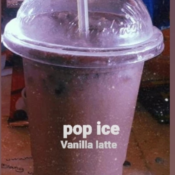 pop ice vanila latte 