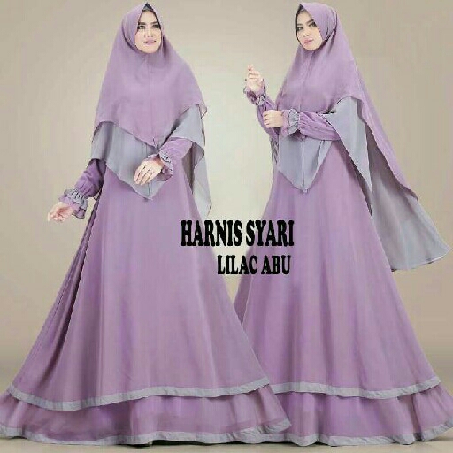 ready harnis syari lavender 