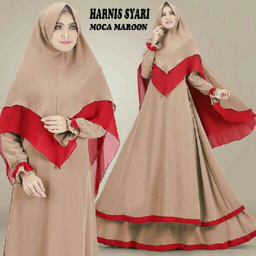 ready harnis syari mocca 