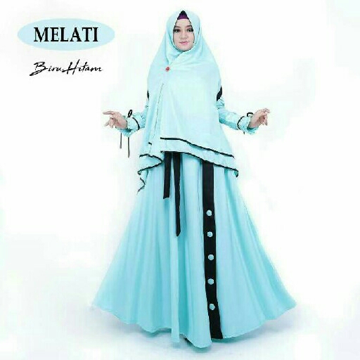 ready melati syari biru 