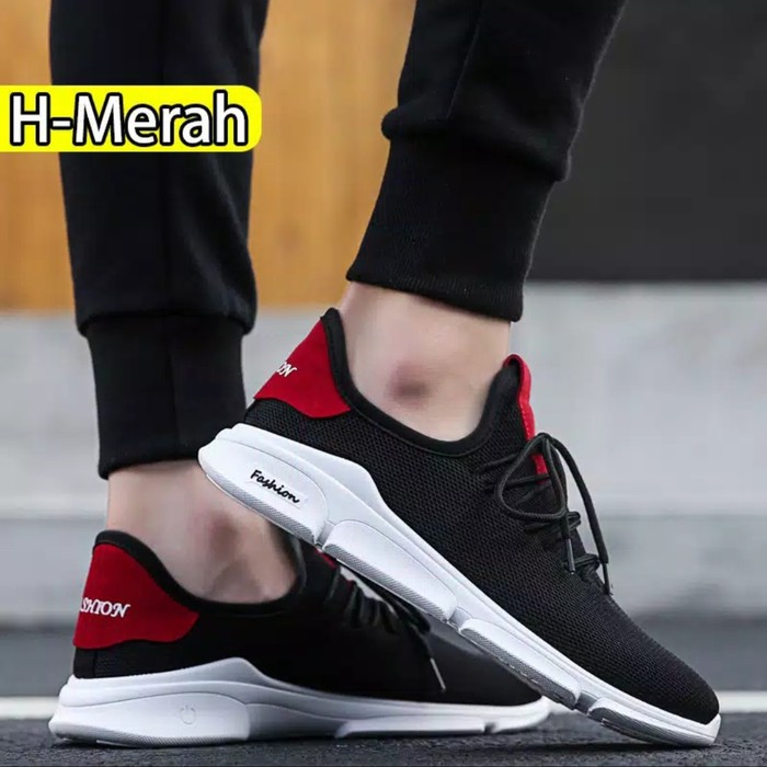 ready stock size 39-43bahan mesh berkualitas dengan pola sambung man