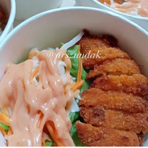 ricebowl chicken katsu