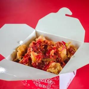 ricebox ayam geprek sambal ijo