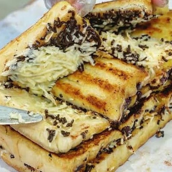 roti bakar coklat keju