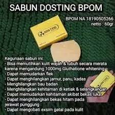 sabun dosting bpom dan halal