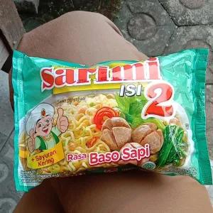 sarimi kuah isi 2 baso sapi