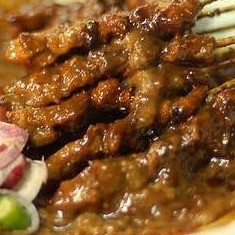 sate ayam 15  nasi 2 es teh jeruk 2