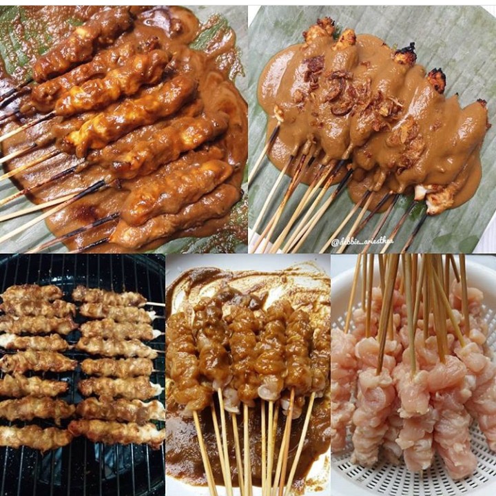 sate kambing 5 tusuk