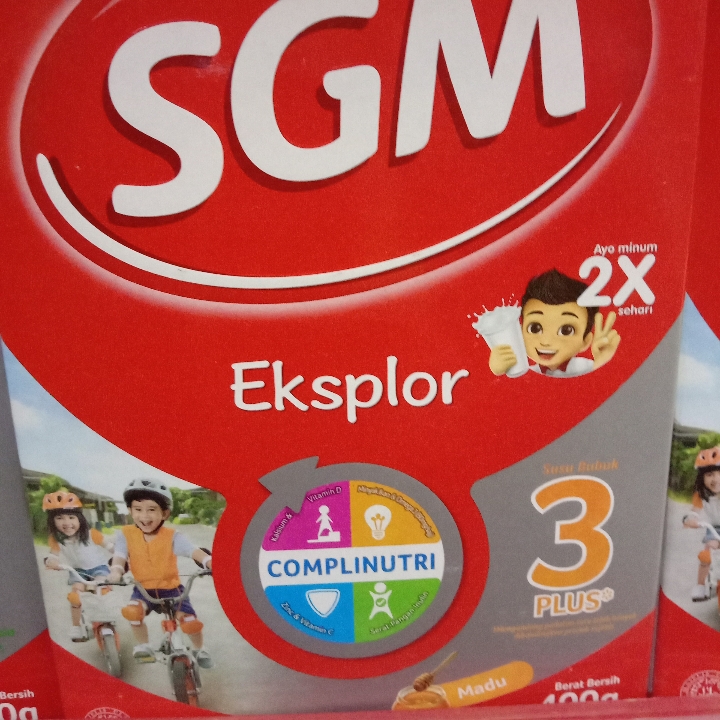 sgm Eksplor 3 Plus Madu 400g