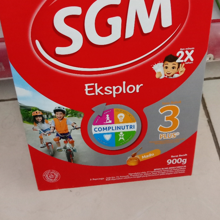 sgm Eksplor 3Plus Madu 900g