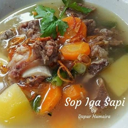 sop iga sapi