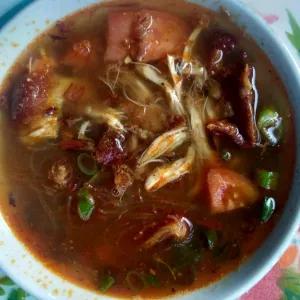 soto tauto ayam nasi