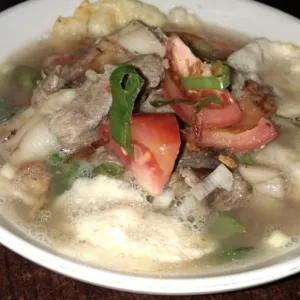 soup daging sapi