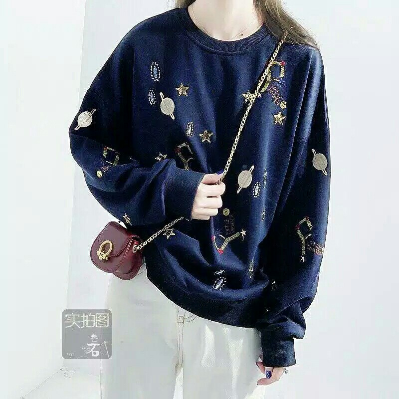 star sweater - atasan wanita -sweater wanita - pakaian wanita - sweate 3