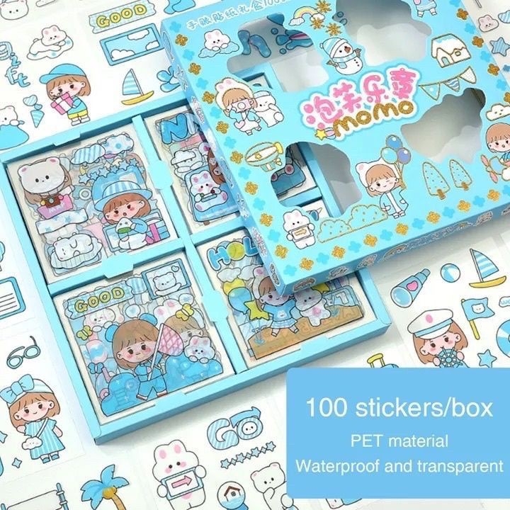 stiker momo isi 100pc 3