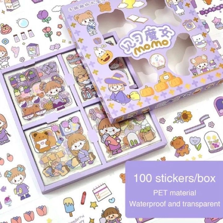 stiker momo isi 100pc 4