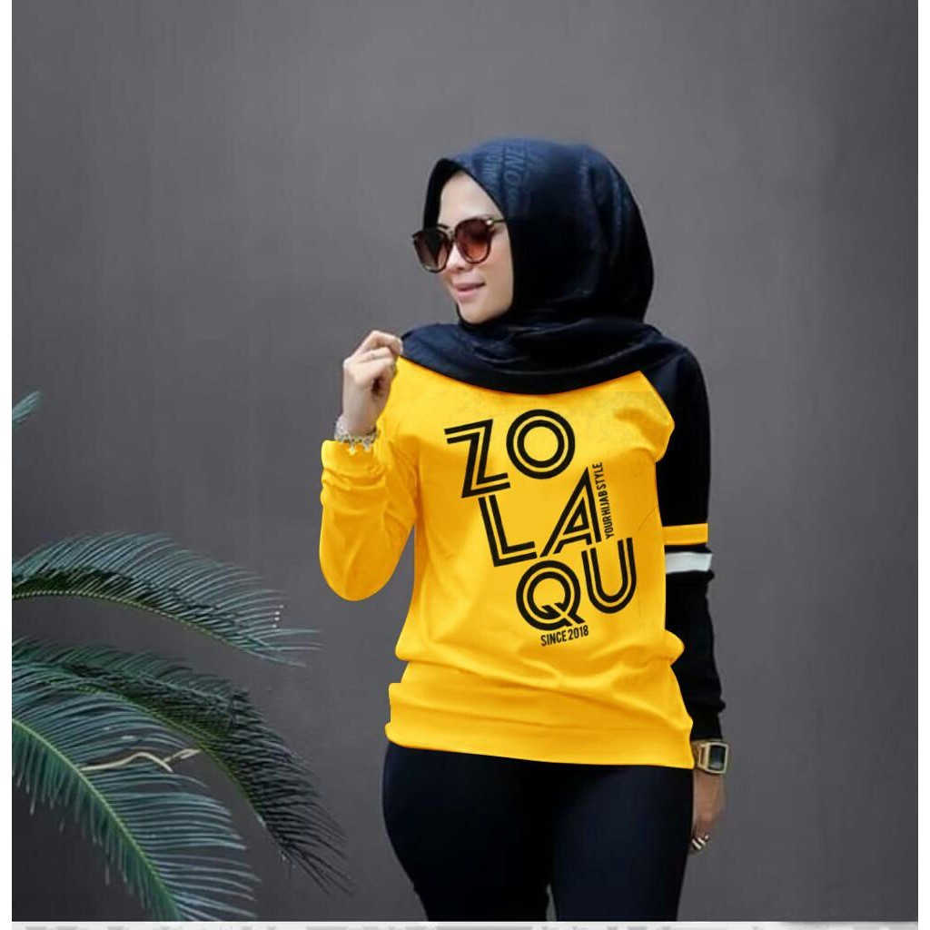 sweater bahan babytery lengan panjangLD104PJ60 3