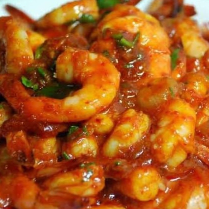 udang asam manis