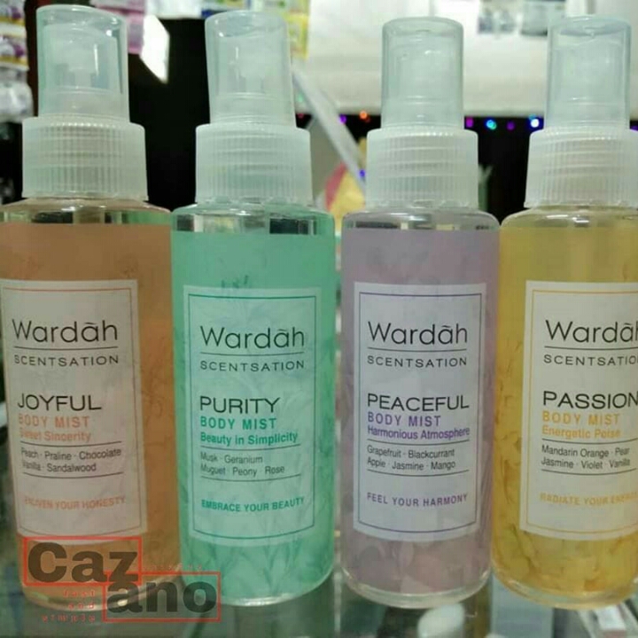 wardah body mist