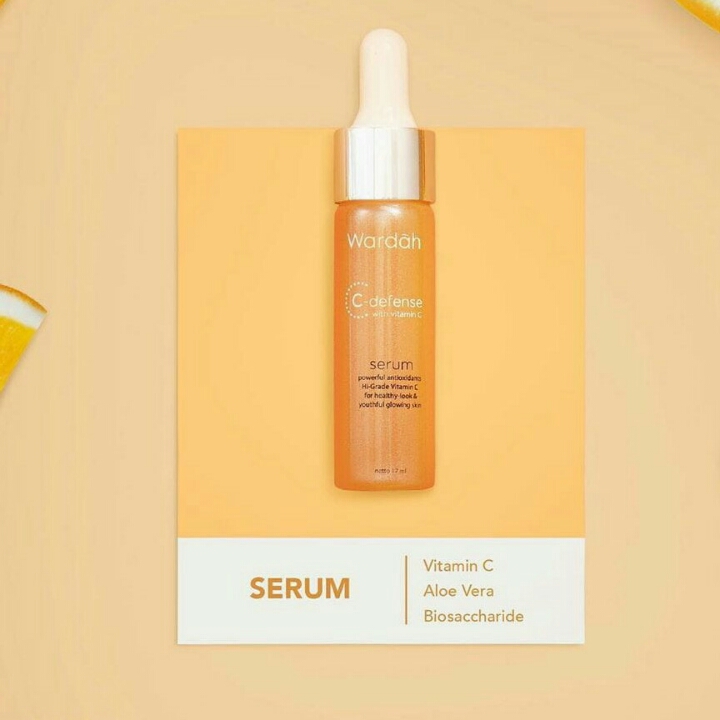 wardah c defense serum 