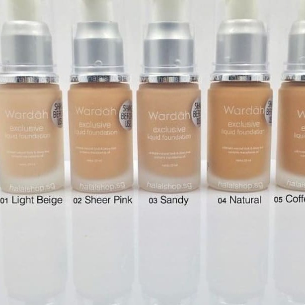 wardah exclusive liquid foundation 2