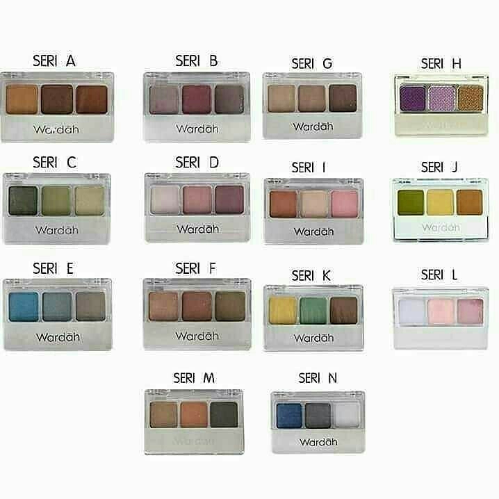 wardah eye shadow 