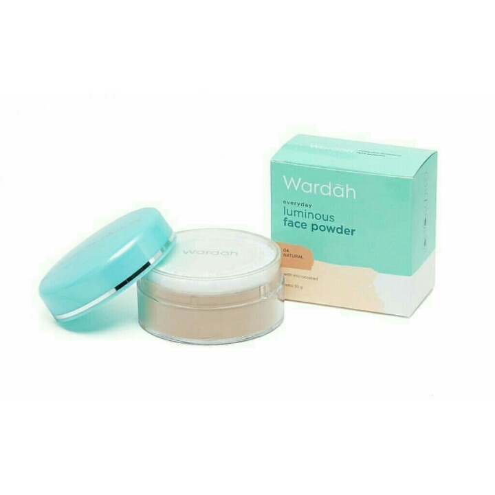 wardah face powder 