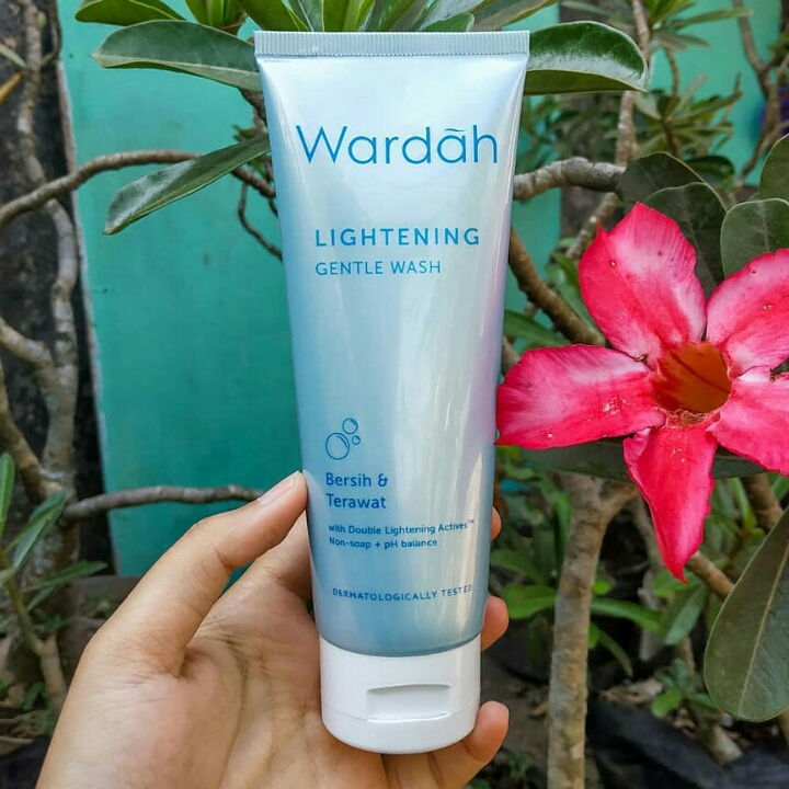 wardah facial wash gantle