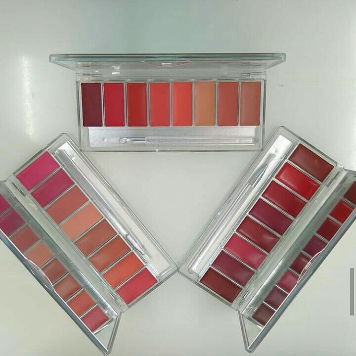 wardah lipstick palette