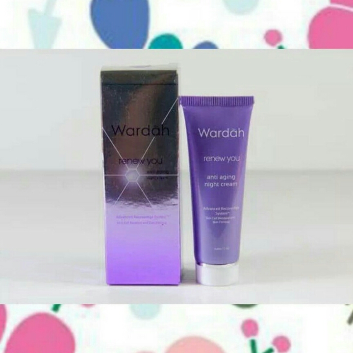 wardah renew you 17 ml  night cream