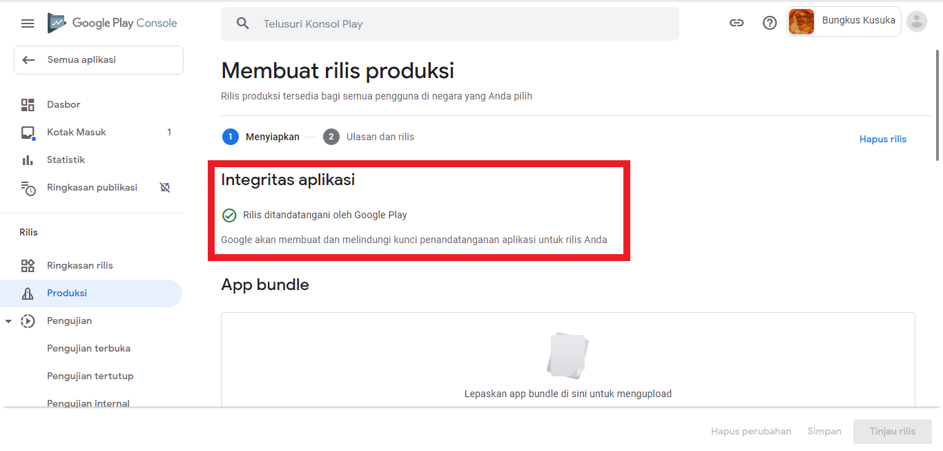 3. Update Aplikasi Yang Tidak Ikut Tandatangan Google Play